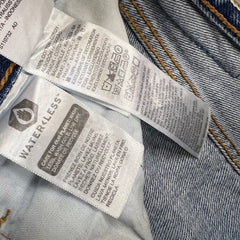 Levi's 501 '90s Style Jeans Womens 27x30 Blue Original Fit Straight Medium Wash Denim Pants