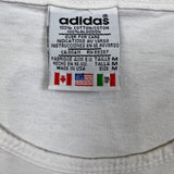 Vintage 90s Adidas Sleeveless Mens Medium White Athletic Tank Top