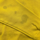 Adidas Sweatshirt Mens Small Yellow Sportswear Spell Out Pullover Crewneck