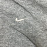 Nike Sportswear Hoodie Mens Small Gray Swoosh Standard Issue Hooded Sweater