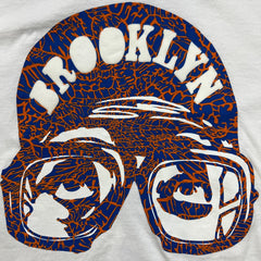 Vintage Y2K Air Jordan Spike Lee Mars Blackmon Brooklyn T Shirt Mens 2XL White Tee