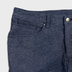 Lululemon ABC Slim Fit 5 Pocket Pant Mens 34x32 Blue Casual Stretch Trousers