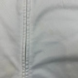 Adidas Sweatshirt Mens Medium White Essentials 3 Stripe Full Zip Tracksuit Top