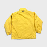Nautica Jacket Mens Large Yellow NS-83 Full Zip Bomber Outdoor Coat