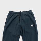 Nike Sportswear Sweatpants Mens Large Black Swoosh Taper Leg Jogger