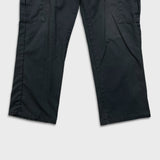 Dickies Pants Mens 32x30 Black Wide Baggy Cargo Workwear Casual Chino Trousers