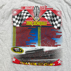 Vintage 2010 Bristol Motor Speedway T Shirt Mens Large Gray NASCAR Racing Tee
