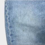 Levi's 501 S Jeans Womens 27x28 Blue Skinny Fit Slim Taper Leg Light Wash Denim Pants