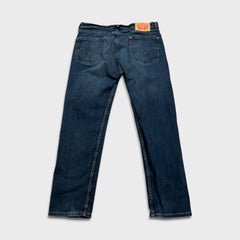 Levi's 505 Jeans Mens 34x30 Blue Regular Fit Straight Leg Dark Wash Denim Pants