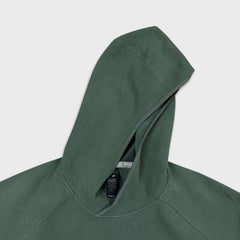 Lululemon Textured Spacer Pullover Hoodie Mens Large Green Hooded Sweater