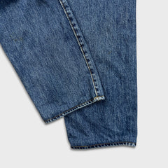 Levi's 501 Jeans Mens 32x27 Blue Original Fit Straight Medium Wash Denim Pants