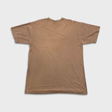 Vintage 90s Mossimo T Shirt Mens Medium Brown Faded Single Stitch Distressed Tee