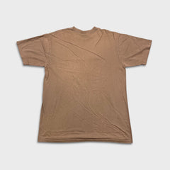 Vintage 90s Mossimo T Shirt Mens Medium Brown Faded Single Stitch Distressed Tee