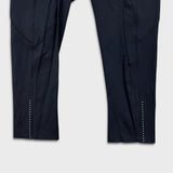 Lululemon Fast & Free Crop II *Nulux 19" Womens Size 6 Black Yoga Run Leggings