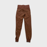 Lululemon Dance Studio Mid-Rise Jogger Womens Size 2 Brown Athletic Taper Leg