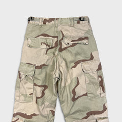 Vintage Y2K Rothco Pants Mens 27x32 Beige Ultra Army Military Camo Tactical Cargo