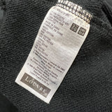 Uniqlo Louvre Museum Sweatshirt Womens XL Black Leonardo Da Vinci Pullover