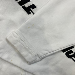 2018 Off-White Photocopy Hooded Sweater Mens Medium White Graphic Hoodie