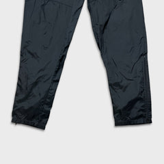 Vintage 90s Nike Sportswear Track Pants Mens Large Black Swoosh Athletic Jogger