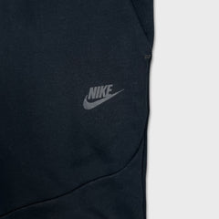 Nike Sportswear Sweatpants Mens Small Black Tech Fleece Swoosh Taper Leg Jogger