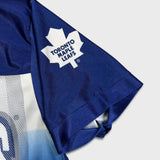Vintage 90s Toronto Maple Leafs Mesh Tee Mens Large Blue NHL Hockey Club
