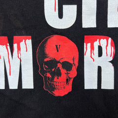 FW19 VLONE x City Morgue Dog T-Shirt Mens Medium Black Hip Hop Graphic T Shirt