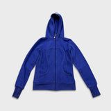 Lululemon Scuba Hoodie Womens Size 8 Blue Full Zip Sports Hooded Sweater