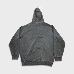 Vintage 90s Windriver Blank Hoodie Mens XL Gray Faded Stone Washed Oversized Sweater