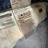 Levi's 541 Jeans Mens 36x30 Blue Athletic Taper Light Wash Distressed Denim Pants
