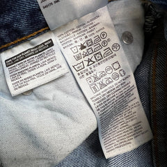 Levi's 550 Jeans Mens 33x32 Blue Relaxed Fit Straight Leg Medium Wash Baggy Denim Pants