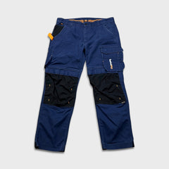 Timberland PRO Pants Mens 38x32 Blue Ironhide Kneepad Utility Cargo Workwear
