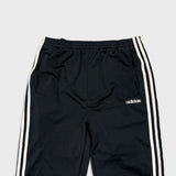 Vintage 90s Adidas Track Pants Mens Large Black Tear Away Athletic Jogger