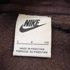Nike Sportswear Hoodie Mens Small Purple Center Swoosh Pullover Hooded Sweater
