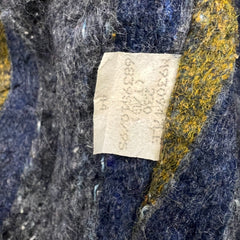 Vintage 90s Lee Storm Rider Denim Jacket Mens Large Blue Blanket Lined USA Trucker Western