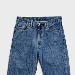 Levi's 550 Jeans Mens 33x32 Blue Relaxed Fit Straight Leg Medium Wash Baggy Denim Pants