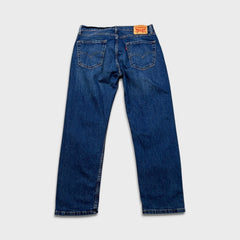 Levi's 505 Jeans Mens 34x30 Blue Medium Wash Regular Fit Straight Stretch Denim Pants