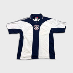 Vintage 1997 Pro Player New York Yankees Polo Shirt Mens 2XL White MLB Baseball