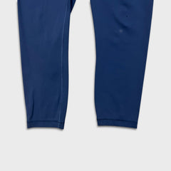 Lululemon Wunder Train High-Rise Crop 23" Womens Size 8 Blue Yoga Leggings