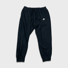 Nike Sportswear Sweatpants Mens XL Black Swoosh Taper Leg Jogger