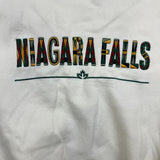 Vintage 90s Niagara Falls Sweatshirt Mens Large White Canada Pullover Crewneck