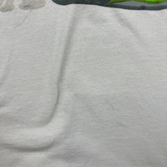 Vintage 2006 Air Jordan 5 Green Bean T Shirt Mens Medium White Fresh Out The Box Tee