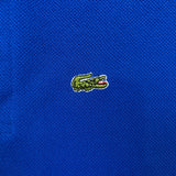 Vintage 90s Chemise Lacoste Shirt Mens XL Blue Classic Casual Preppy Polo