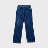 Vintage 90s Levi's 619 Jeans Mens 32x32 Orange Tab Medium Wash Slim Straight Pants
