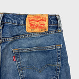 Levi's 505 Jeans Mens 32x32 Blue Regular Fit Straight Leg Medium Wash Denim Pants