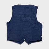 Vintage 80s The North Face Vest Mens Small Blue USA Button Up Jacket