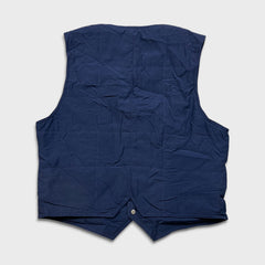 Vintage 80s The North Face Vest Mens Small Blue USA Button Up Jacket