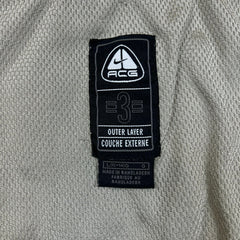 Nike Sportswear ACG Jacket Mens Small Yellow Swoosh Level 3 Outer Layer Quilted