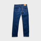 Levi's 502 Jeans Mens 36x32 Blue Regular Taper Fit Stretch Medium Wash Denim Pants
