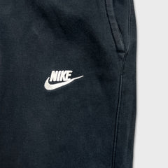 Nike Sportswear Sweatpants Mens Large Black Swoosh Taper Leg Jogger