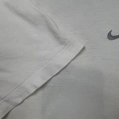 Nike Sportswear T Shirt Mens XL White Swoosh Athletic Light Short Sleeve Tee